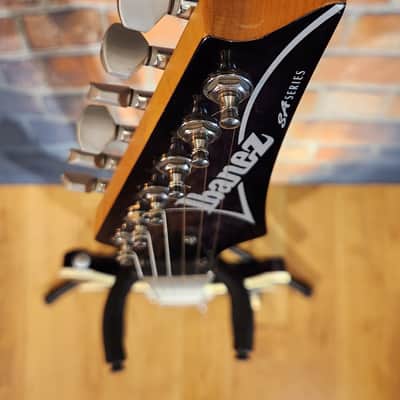 Ibanez SA220FM-TG Standard Transparent Gray, Seymour Duncan Neck PU, Speed Knobs image 3