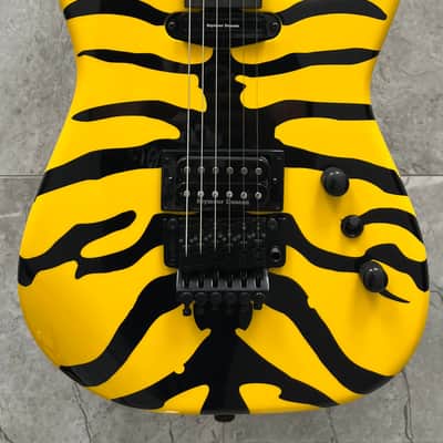 Jackson Pro Origins 1985 Limited Edition San Dimas SD1 HH FR, Ebony Fingerboard, Yellow Bengal 2910059500 image 1
