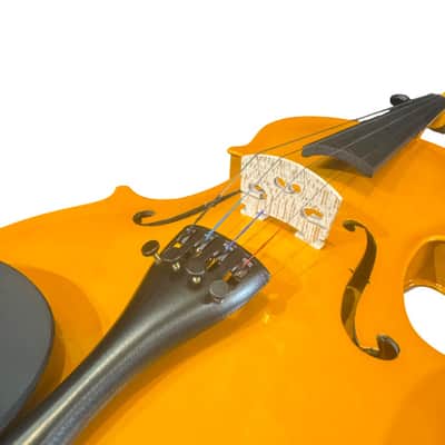 Violin Calypso Plywood 2/4 Yellow image 3