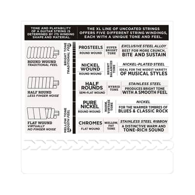 EXL116 Nickel Wound Medium Top Heavy Bottom 11-52 D'Addario image 4