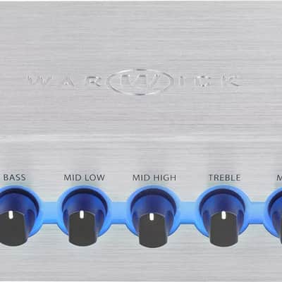 Warwick Gnome i Pro Bass Amplifier Head, 600W, Silver image 1