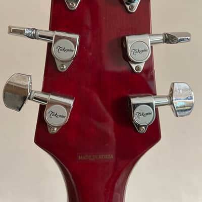 Takamine EG560c Mid-2000s - Red image 13