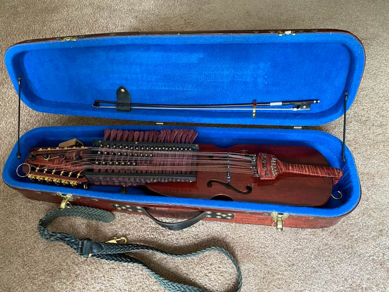 Cricket Fiddle Nyckelharpa package in Pristine condition with Many Extras image 1