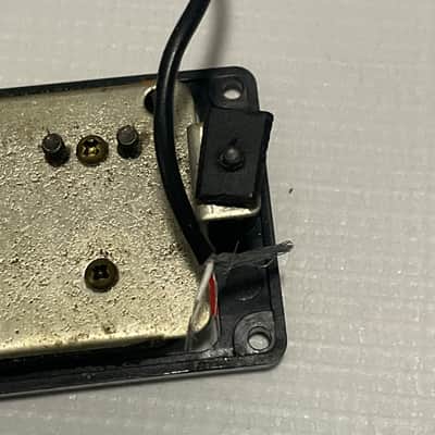 1990's Japan Ibanez S Series V7 Black Neck Humbucker Guitar Pickup w/ Ring 9.45k image 6
