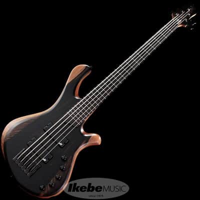 Mayones BE Elite 5 -Macassar Ebony Top/Ebony Fingerboard- with Aguilar DCB Soapbar image 2