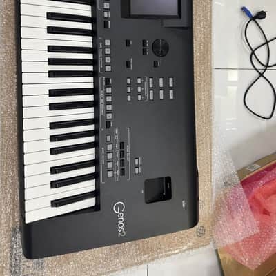 Yamaha Genos 2 76-Key Digital Arranger Workstation 2024 - Present - Black image 1