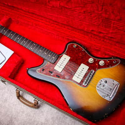 FENDER USA Original Vintage Jazzmaster HSC "Sunburst + Rosewood" (1960) image 1