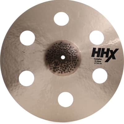 Sabian 17 inch HHX Complex O-Zone Crash Cymbal image 2