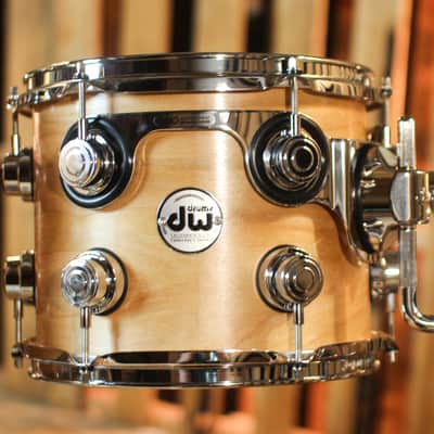 DW Collector's Pure Birch HVLT Natural Satin Oil Drum Set - 22,10,12,16 - SO#1433138 image 4