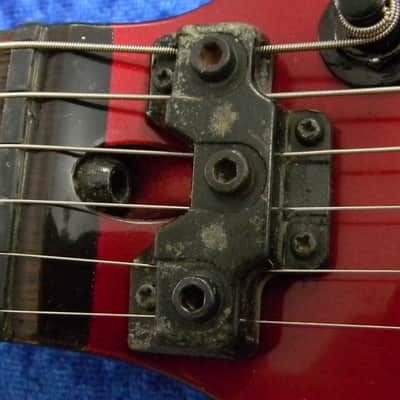 Ibanez X Series Japan Vintage 1984 Star Destroyer Red Body Neck MIJ DT 350 250 image 15