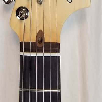 Fender American Performer Jazzmaster, Rosewood FB, Satin Lake Placid Blue W/ Bag image 7
