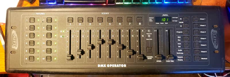 Elation  DMX Operator Lighting Controller 2003 - Black image 1