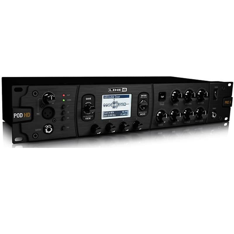 LINE6 POD HD PRO X ラックケース付き POD HD Pro