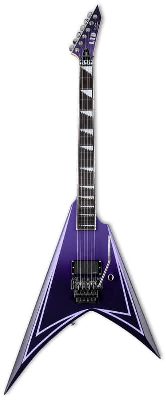 ESP LTD ALEXI HEXED Purple Fade w/ Pinstripes w/Case (B Stock) image 1