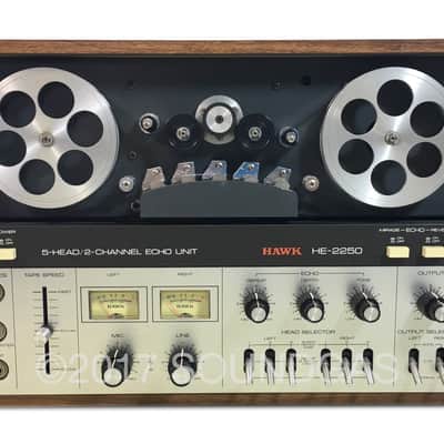 Hawk HE-2250 Superb Stereo Tape Delay - 5-Head/2-Channel Echo Unit