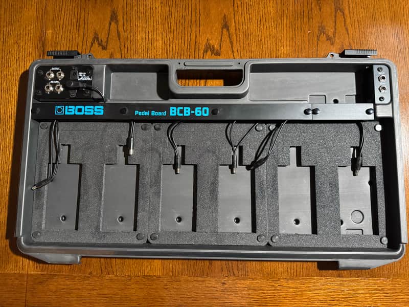 Boss BCB-60 Pedalboard with Power Supply - Grey image 1
