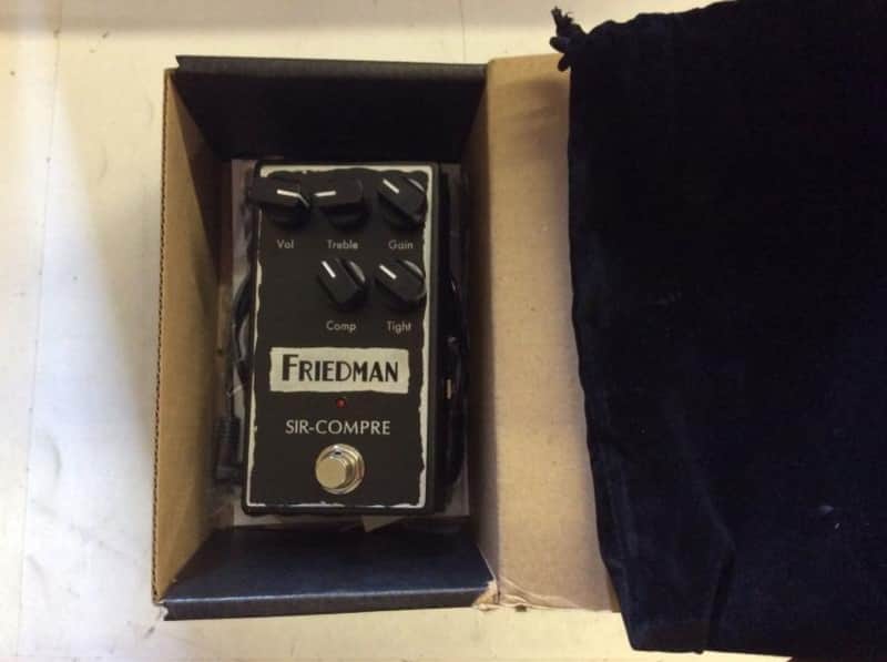 Friedman Sir-Compre Compressor Pedal with Overdrive Pedal image 1