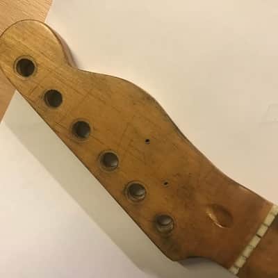 NGS Guitars Telecaster relic neck 2018 Relic Maple image 3