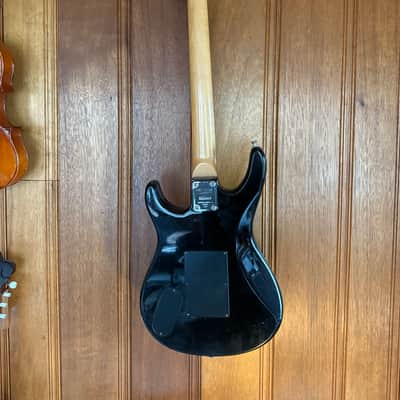 Washburn G-2V 1980s - Black w/Hard Shell Case image 2