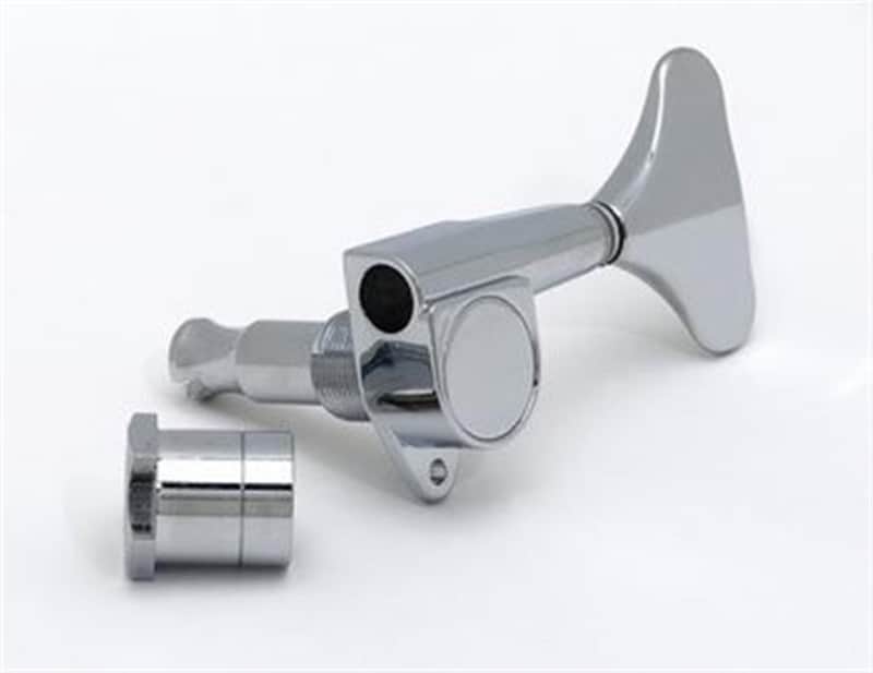 Allparts Single Economy Sealed Bass Key, Bass Side Chrome image 1