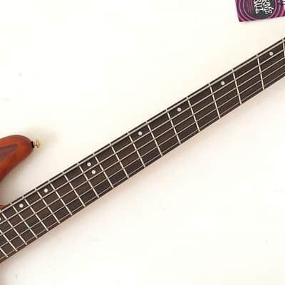 Schecter Stiletto Studio-5 Fanned Fret Bass Honey Satin B-Stock 0677 image 3