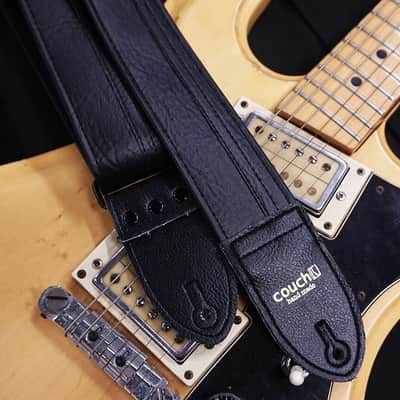 Couch All Black Racer X Guitar Strap image 6
