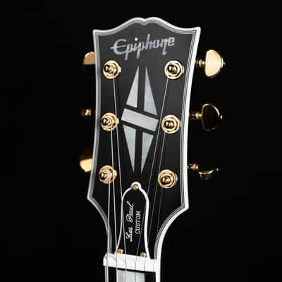 Epiphone Inspired By Gibson Custom Les Paul Custom - Ebony #4680 image 9