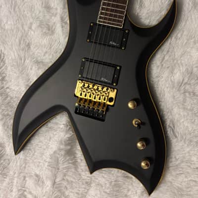 B.C. Rich Bich Pro X Matte Black and Gold image 1