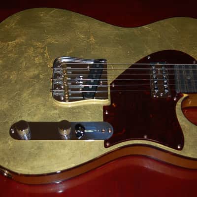 2017 NAMM Fender Prestige Masterbuilt 24 Karat Gold XXX NOS Custom ShopTelecaster -Yuriy Shishkov image 1
