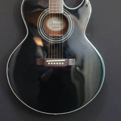 Epiphone Jeff "Skunk" Baxter Acoustic/Electric  Black image 2