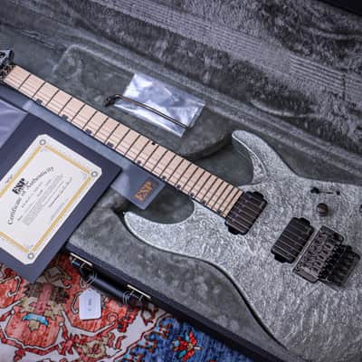 ESP MIJ Original MII CTM FR/M Limited Edition "Liquid Metal Silver + Maple" (2024) image 1