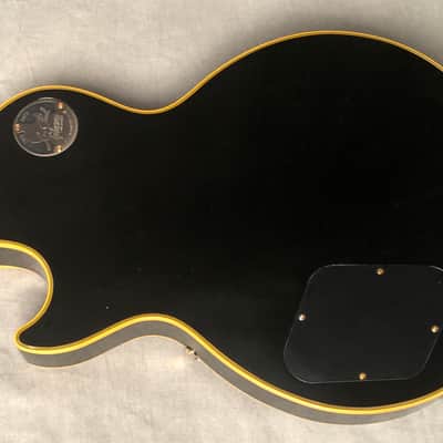 Gibson Limited Edition Les Paul Custom Chambered 2022 Antique Ebony image 4
