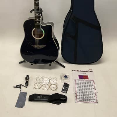 2008 Esteban Celestial Night Limited Edition Acoustic/Electric Guitar image 1