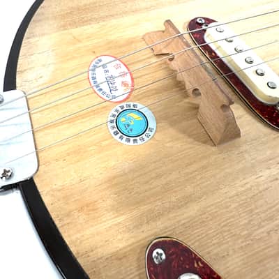 Awesomesauce electrified Yueqin electric noise instrument The Electric Moon Lute 2025 - Wood image 10