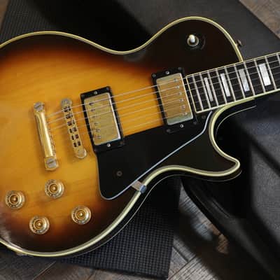1978 Gibson Les Paul Custom Electric Guitar Tobacco Sunburst + OHSC image 2