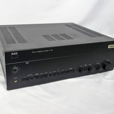 NAD C370 Stereo Integrated Amplifier - 2001 Black image 1