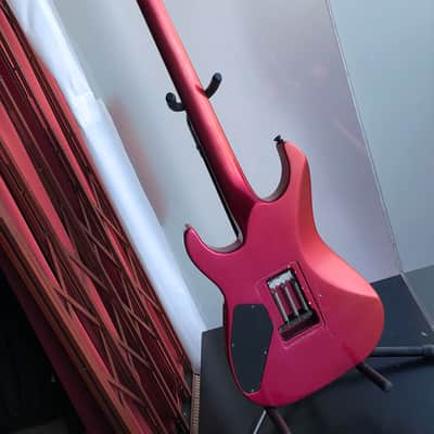 1987 MIJ By ESP Kramer Bluesbreaker, Neck-Through, Gradient Metallic Orange, Kramer Gig Bag image 12