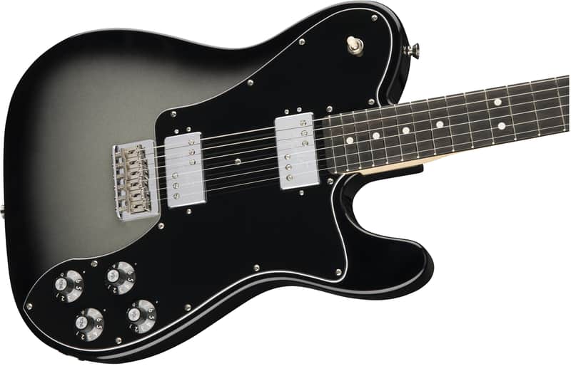 Fender Limited Edition American Professional Telecaster Deluxe Shawbucker Silverburst 2017 image 2