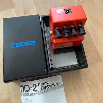Boss MD-2 Mega Distortion (Silver Label) 2001 - Present - Red image 7