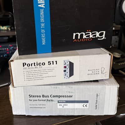 API 500-8B HC 8-Slot Lunchbox with Maag EQ4, Rupert Neve 511, SSl G Bus Compressor, image 6