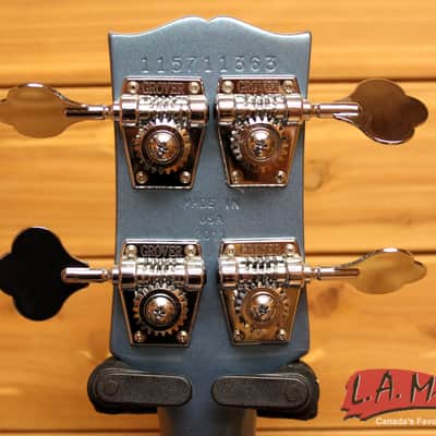 Gibson EB11 Les Paul Junior Double Cutaway Bass Pelham Blue image 4