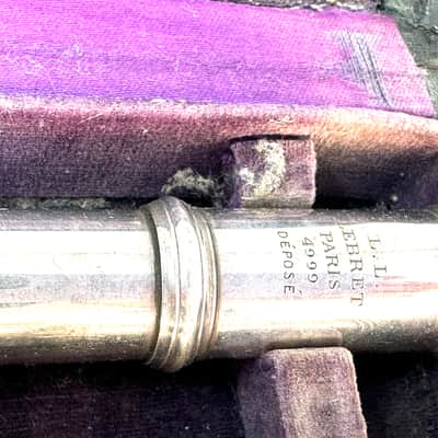 L.L. Lebret Depose' 1900's - Silver plate, sterling lip plate image 5