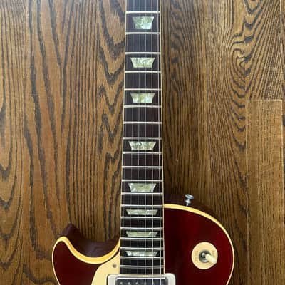 RARE! 1977 Gibson Les Paul Deluxe LEFTY (CLEAN) - Wine Red w/ OHSC image 6