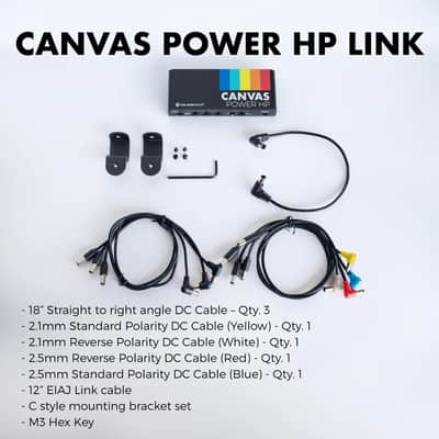 New Walrus Audio Canvas Power HP LINK Isolated Guitar Effects Pedal Power Supply image 10