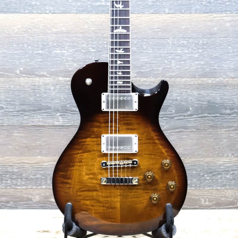 PRS S2 McCarty 594 Singlecut Black Amber Pattern Vintage Electric Guitar w/Bag