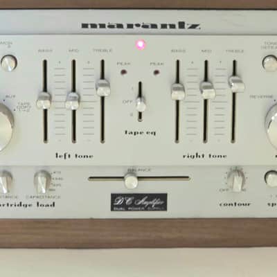 Marantz 1300DC Rare Integrated Stereo Amp, Pro Serviced w/Receipt, New Wood Case image 9