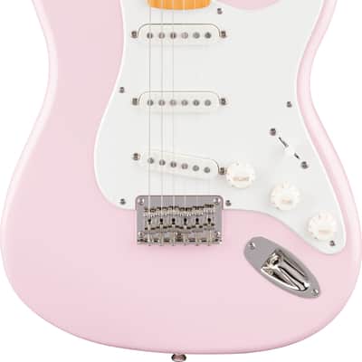 Classic Vibe™ '50s Stratocaster® HT, Maple Fingerboard, Parchment Pickguard, Shell Pink image 3