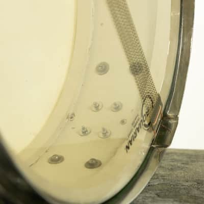 1930s Leedy 5x14 Broadway Standard Green Pearl Snare Snare Drum image 12