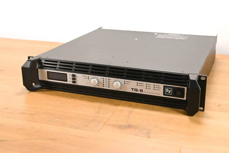 Electro-Voice (EV) TG-5 120V 2-Channel Tour Grade Power Amplifier CG01YB0 image 1