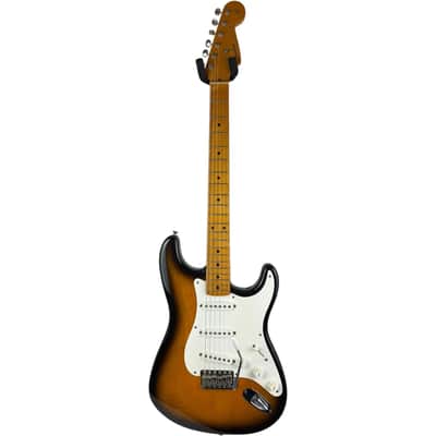 Fender 54’ Reissue American Stratocaster 40th Anniversary 1994 - Sunburst image 3